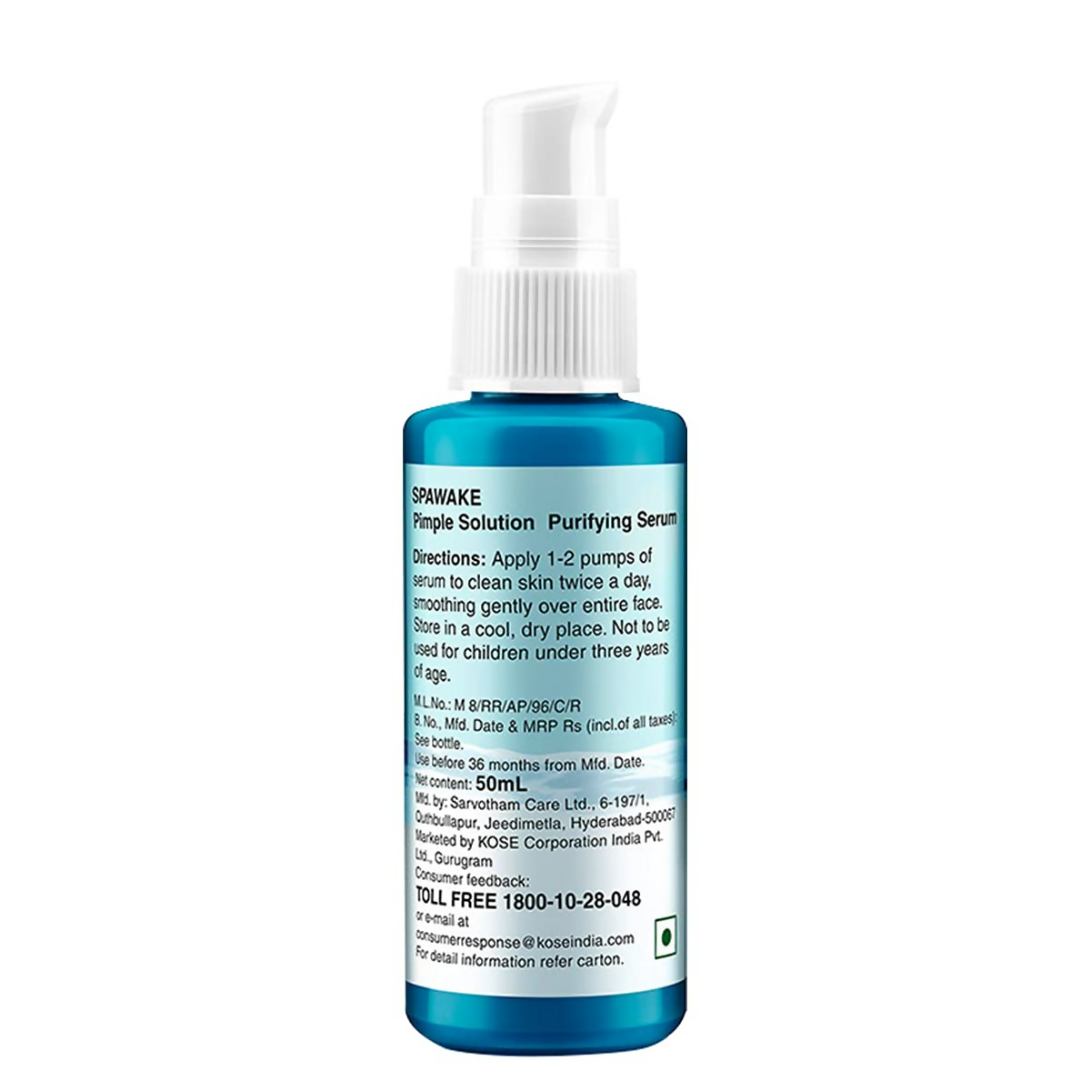 Spawake Anti Acne Care Pimple Solution Purifying Serum - Distacart
