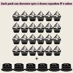 Thumbnail for confect fathers day sprinkles black blue white sprinkles mix 100 gms