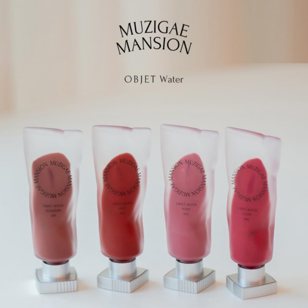 MUZIGAE MANSION Objet Water - 001 Signature - Dista
