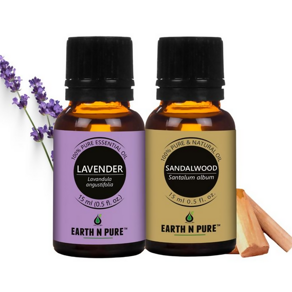 Earth N Pure Sandalwood Essential Oil and Lavender Essential Oil - Distacart