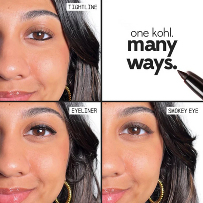 Ruby's Organics Smoked Kohl Pencil Brown - Distacart