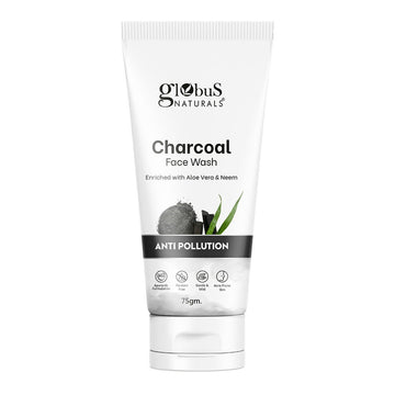 Globus Naturals Anti Pollution Charcoal Face Wash - Distacart