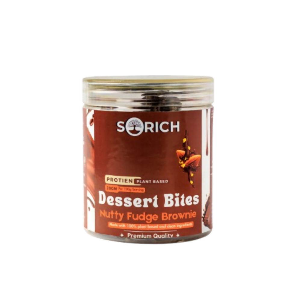 Sorich Organics Nutty Fudge Brownie Bites - Distacart