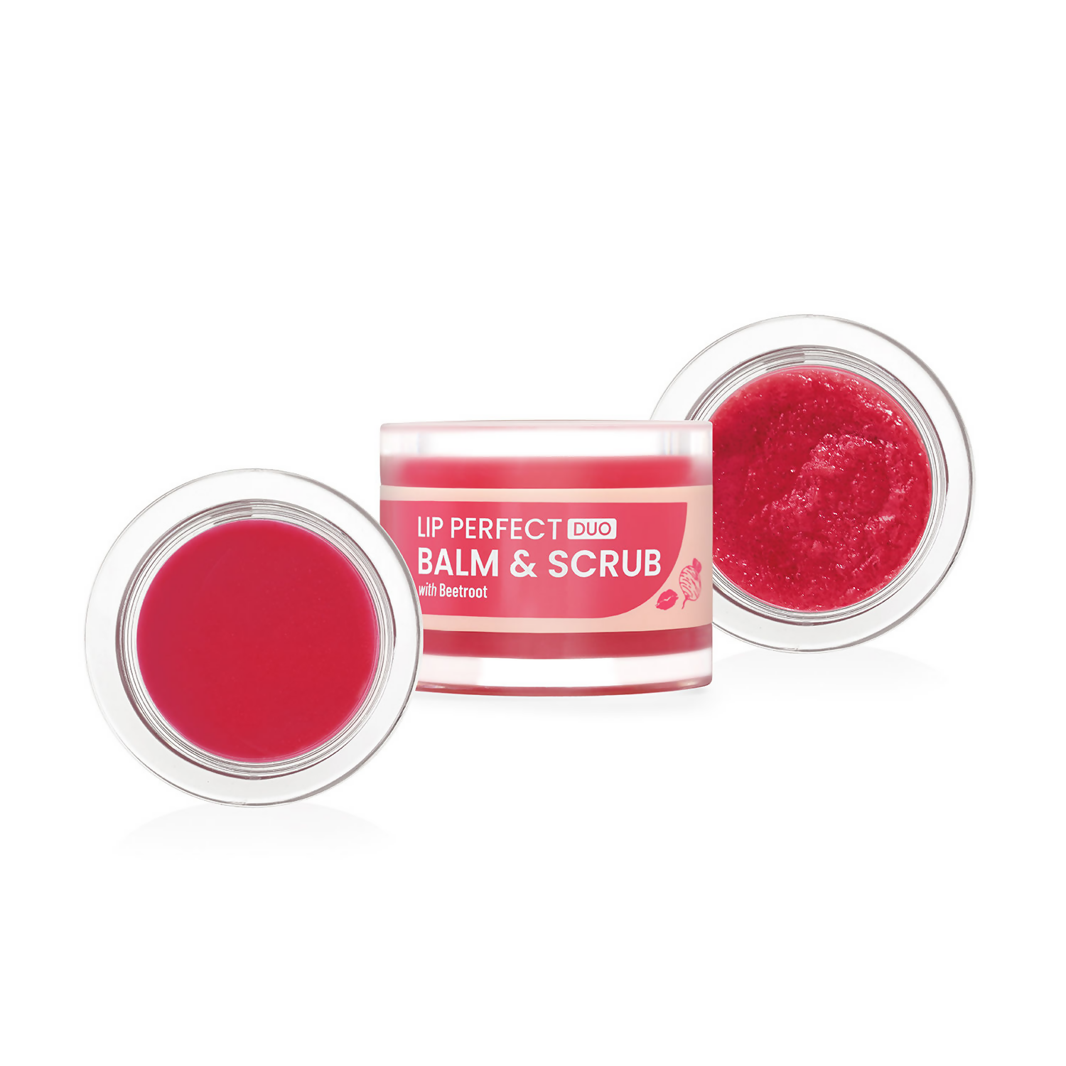 Swiss Beauty Lip Perfect Duo Balm & Scrub - Beetroot - Distacart