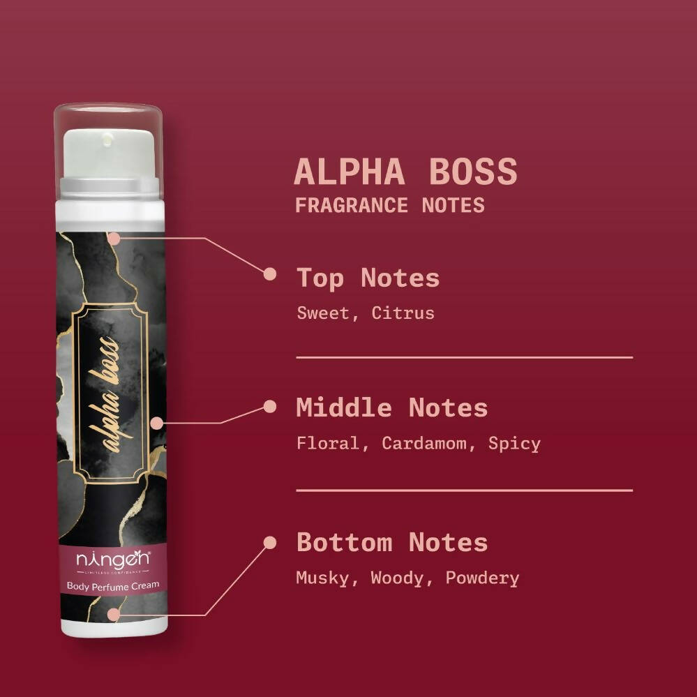 Ningen Alpha Boss Body Perfume Cream - Distacart