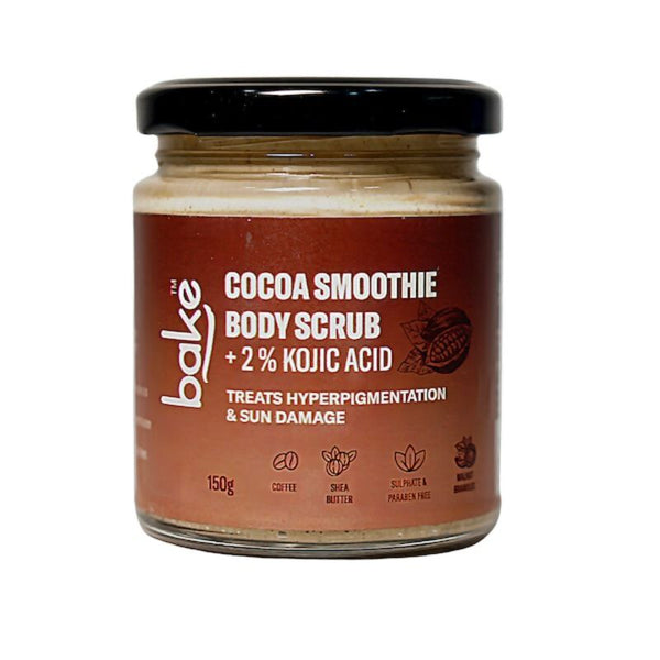 Bake 2% Kojic Acid Cocoa Smoothie Body Scrub - Distacart