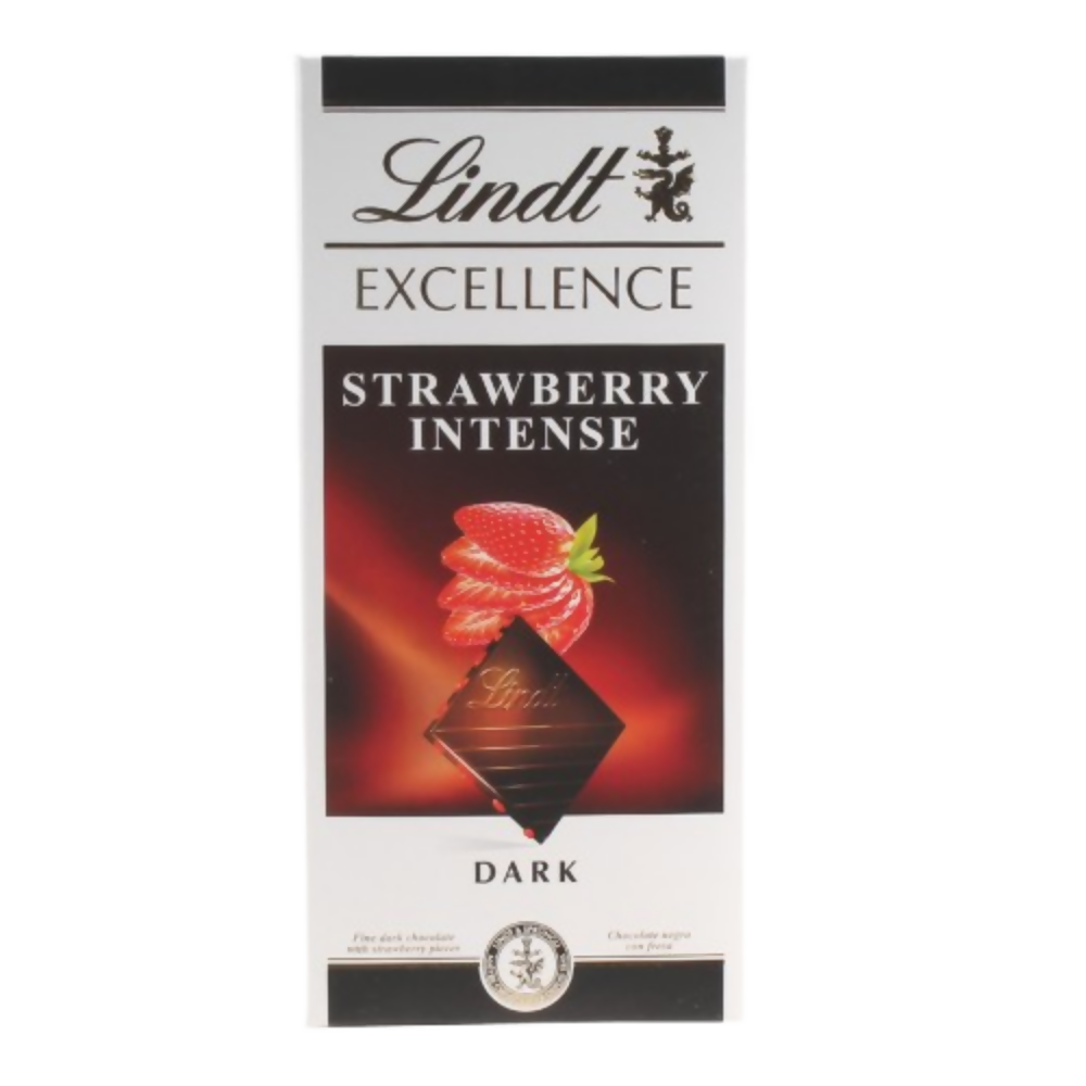 Lindt Excellence Strawberry Intense Chocolate - Dista