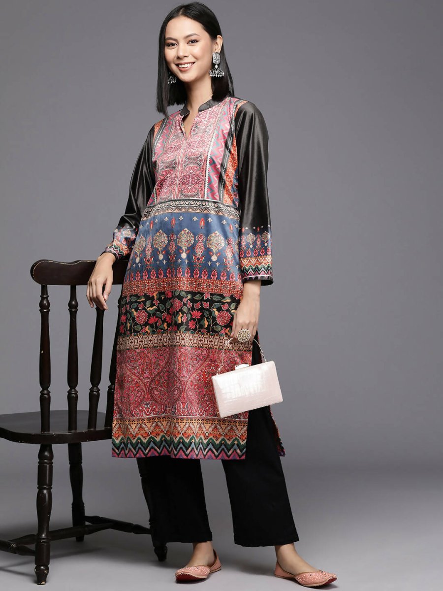 Ahalyaa Women's Traditional wear Kurta - Multi - Distacart