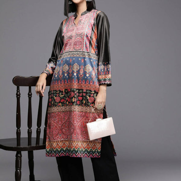 Ahalyaa Women's Traditional wear Kurta - Multi - Distacart