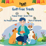 Thumbnail for Hye Pets Super Treats For Super Pets – Freeze Dried Treats Made With Camel Milk, Apple & Banana - Distacart