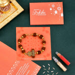 Thumbnail for trueBrowns X Voylla Ethnic Rudraksha Beads Rakhi