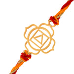 Thumbnail for trueBrowns X Voylla High Polish Abstract Floral Motif Rakhi