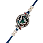 Thumbnail for trueBrowns X Voylla Beaded Mandala Inspired Thread Rakhi