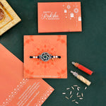 Thumbnail for trueBrowns X Voylla Beaded Mandala Inspired Thread Rakhi