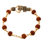 Thumbnail for trueBrowns X Voylla Lord Shiva Motifs Rudraksha Rakhi