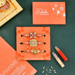 Thumbnail for trueBrowns X Voylla Ethnic Style Designer Thread Rakhis - Pack Of 3