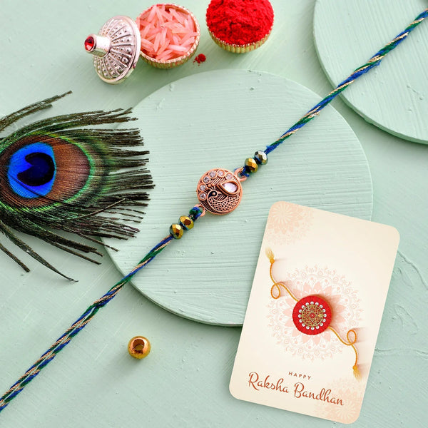 trueBrowns X Voylla Divine Krishna Thread Mens Rakhi For Brother