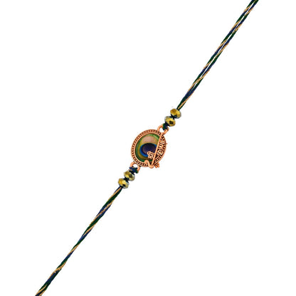 trueBrowns X Voylla Divine Krishna Thread Mens Rakhi For Brother - Distacart