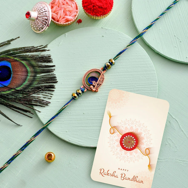 trueBrowns X Voylla Divine Krishna Thread Mens Rakhi For Brother