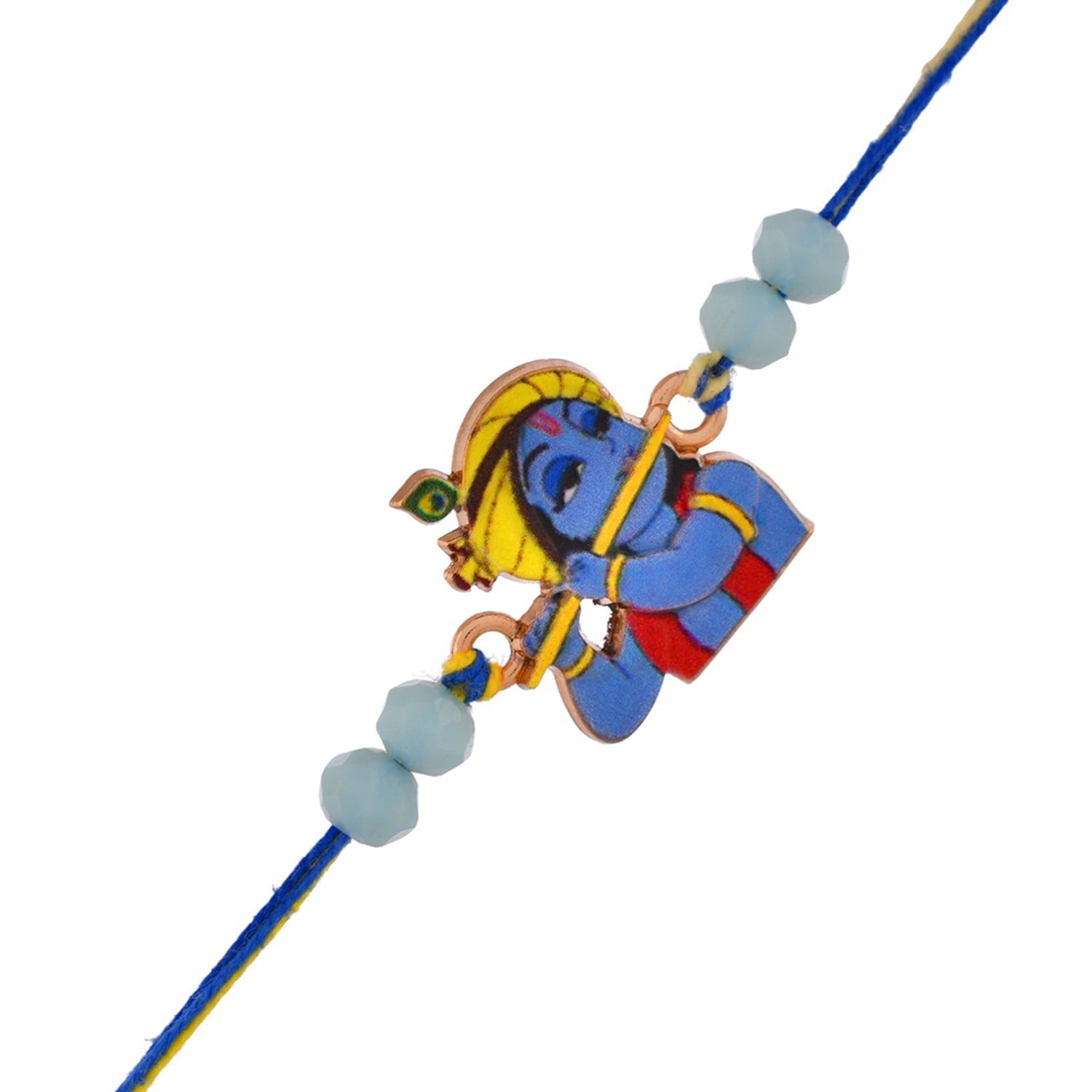 trueBrowns X Voylla Lord Krishna Kids Thread Rakhi For Kids - Distacart