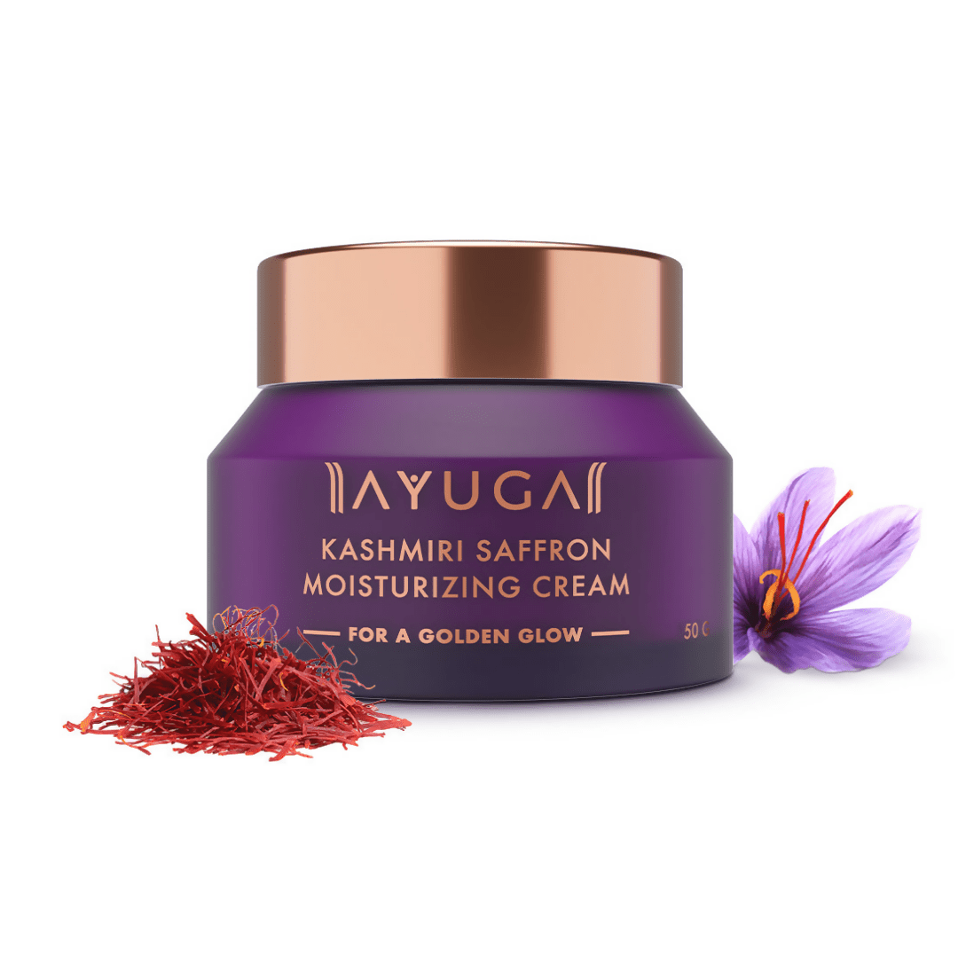 Ayuga Kashmiri Saffron Moisturizing Cream - Distacart