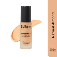 Thumbnail for Pilgrim Dream Matte Serum Foundation For Medium Skin Tone Natural Almond - Distacart
