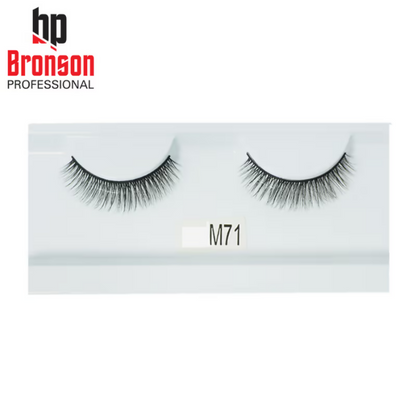 Bronson Professional Long and Natural Look False Eyelashes - M71 - Dista