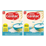Thumbnail for Nestle Cerelac Baby Cereal with Milk - Rice, From 6-12 Months