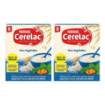 Thumbnail for Nestle Cerelac Baby Cereal with Milk - Rice Vegetables, From 8 to 12 Months