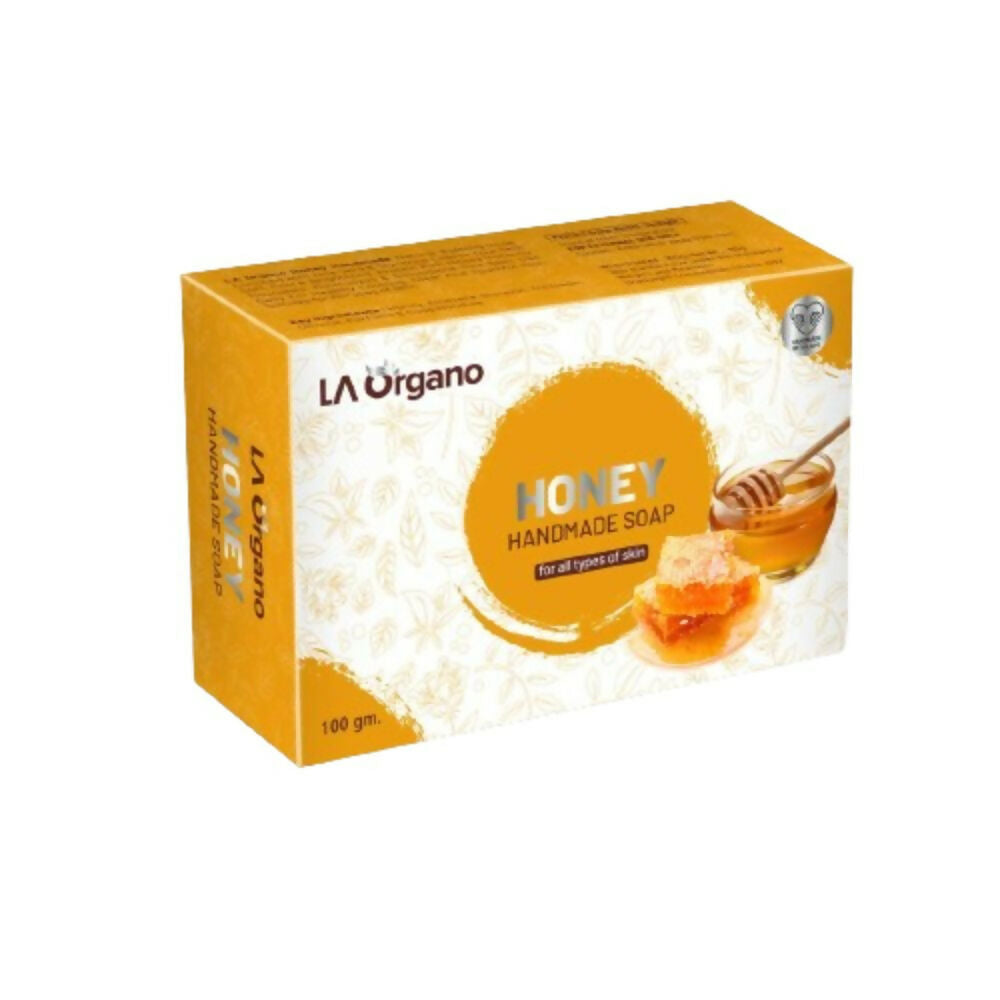 LA Organo Honey Handmade Natural Bath Soap - Distacart
