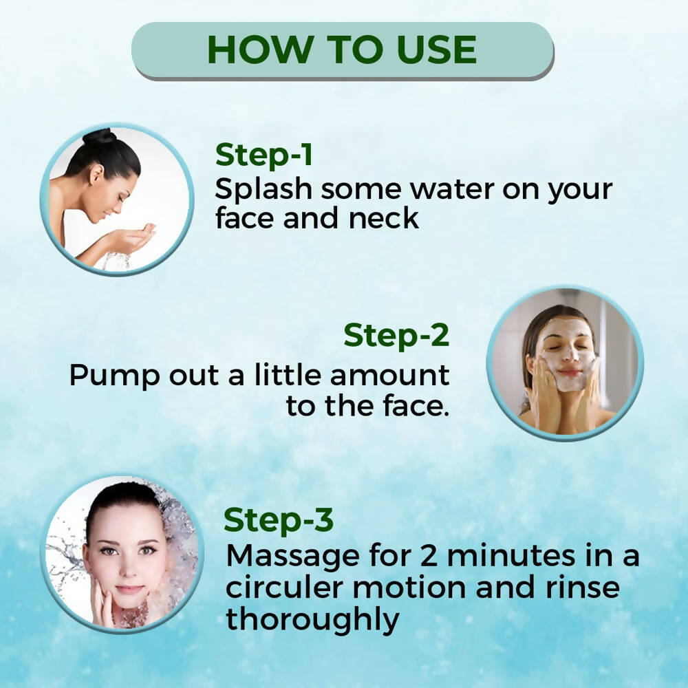 Organic Harvest 3-in-1 Face Wash for Dry and Normal Skin - Distacart