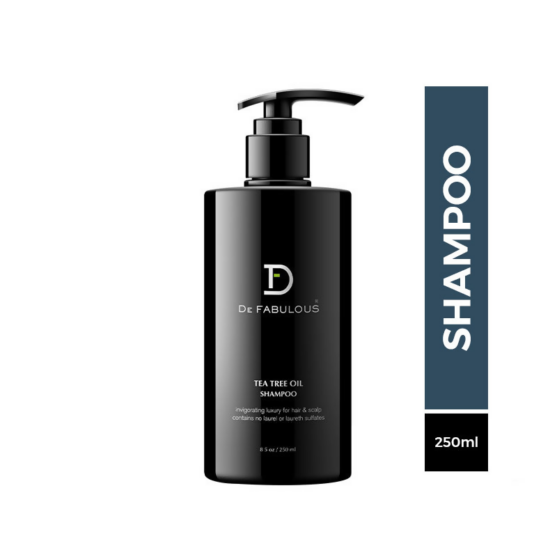 De Fabulous Tea Tree Oil Sulphate Free Shampoo For All Hair Types - Distacart