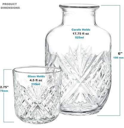 Not Available Bedside Carafe and Glass Set - Dista