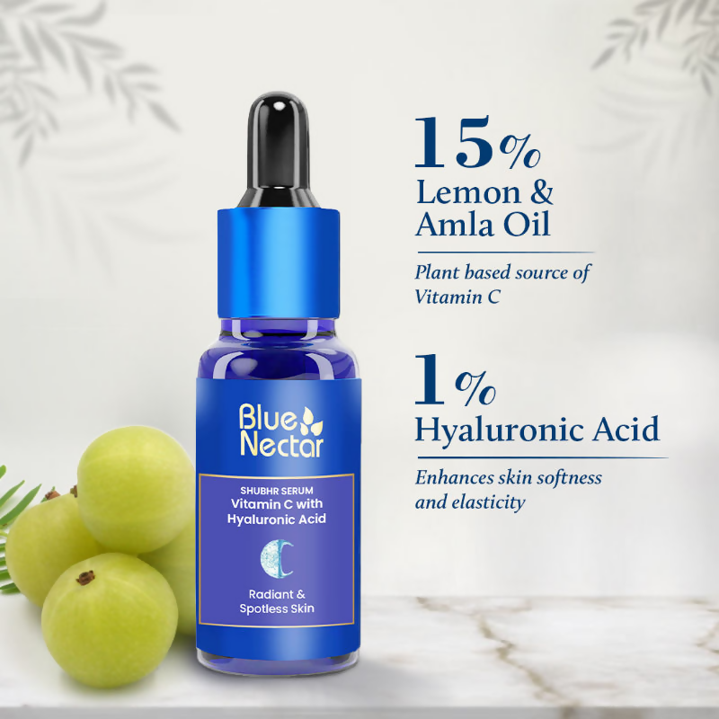 Blue Nectar Vitamin C Face Serum for Dark Spots & Radiance - Distacart