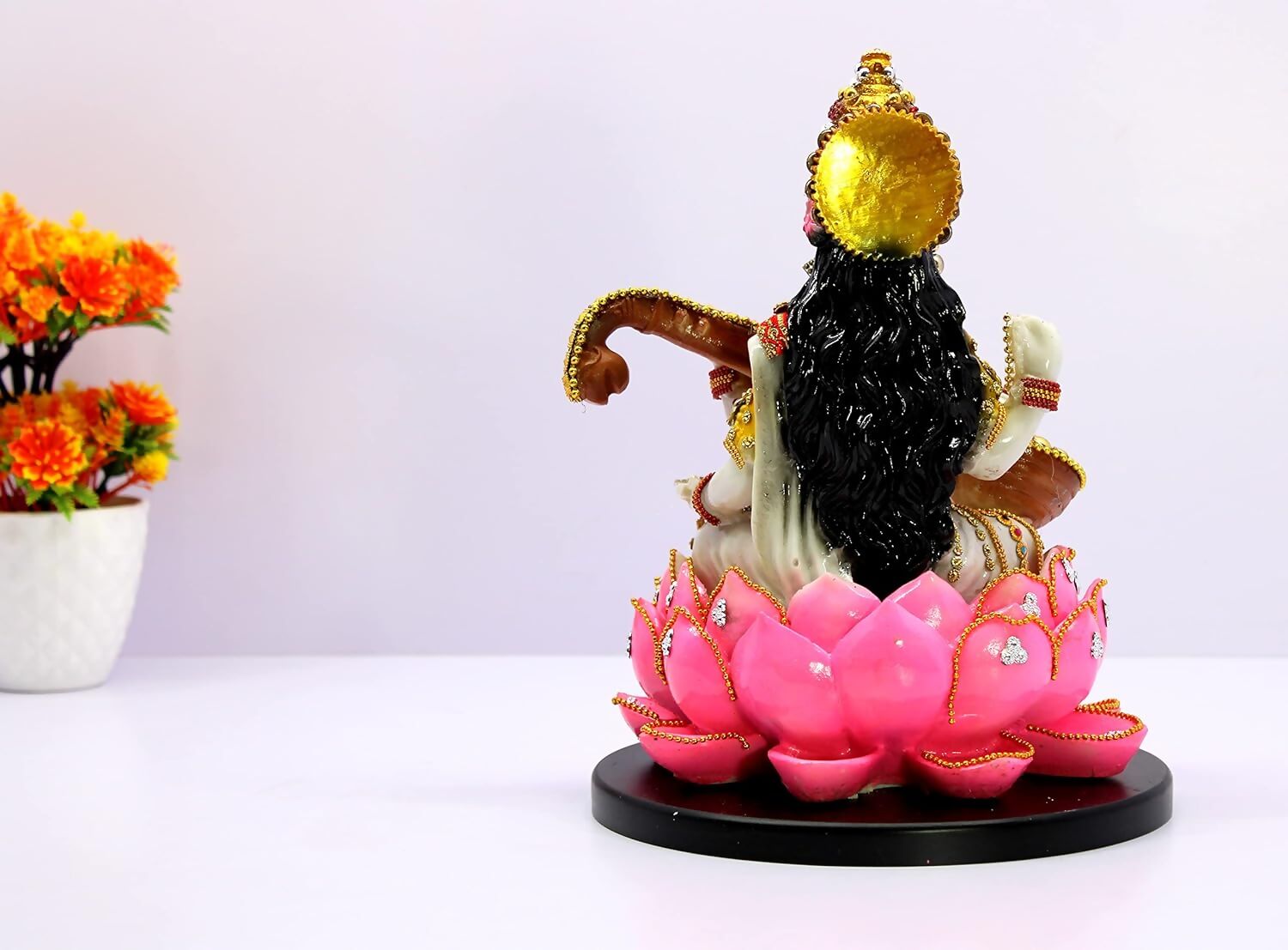 Esplanade Saraswati On Lotus - Distacart