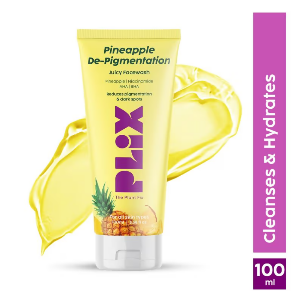 PLIX The Plant Fix 5% Pineapple Foaming Facewash - Distacart