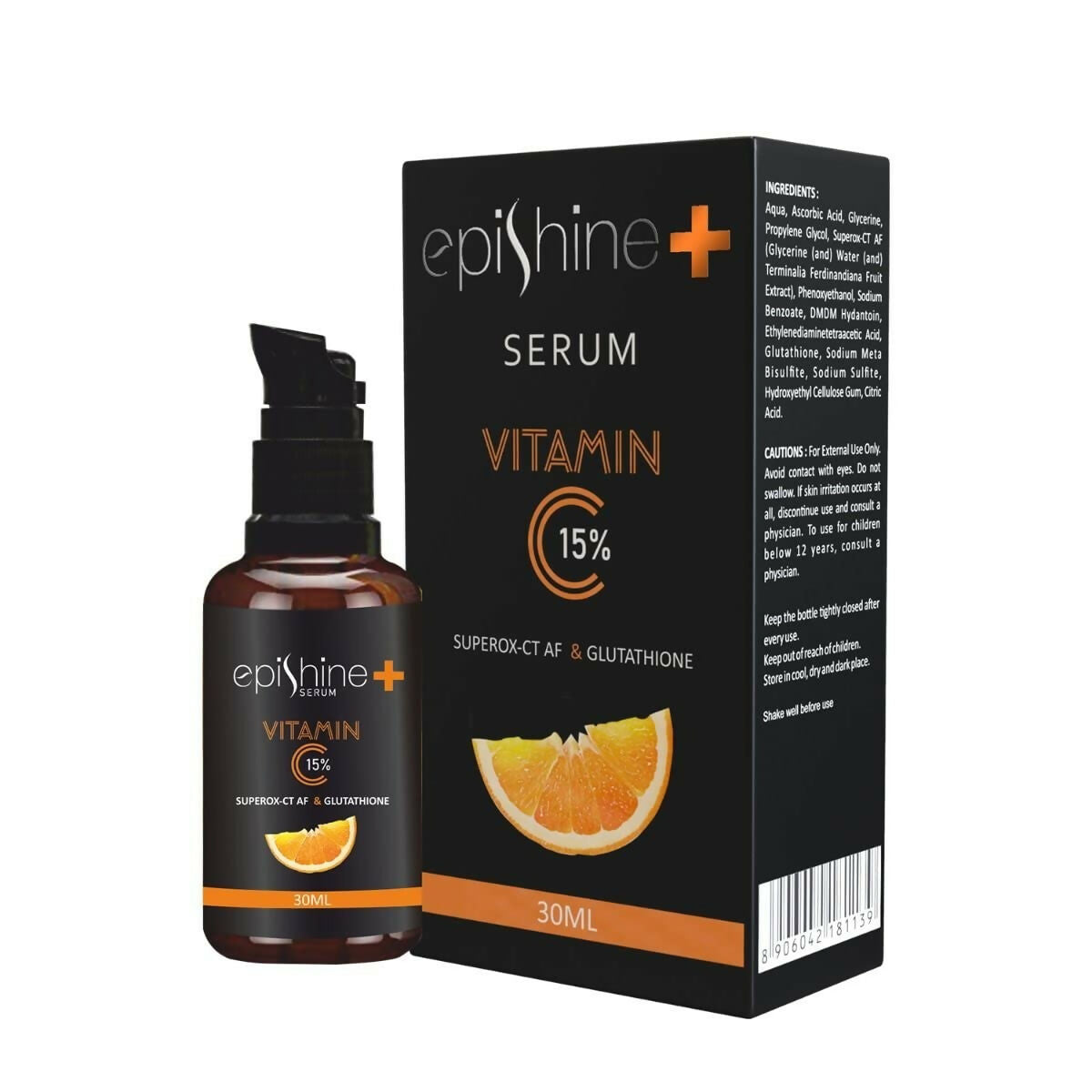 Epishine + Serum Vitamin C 15% - Distacart