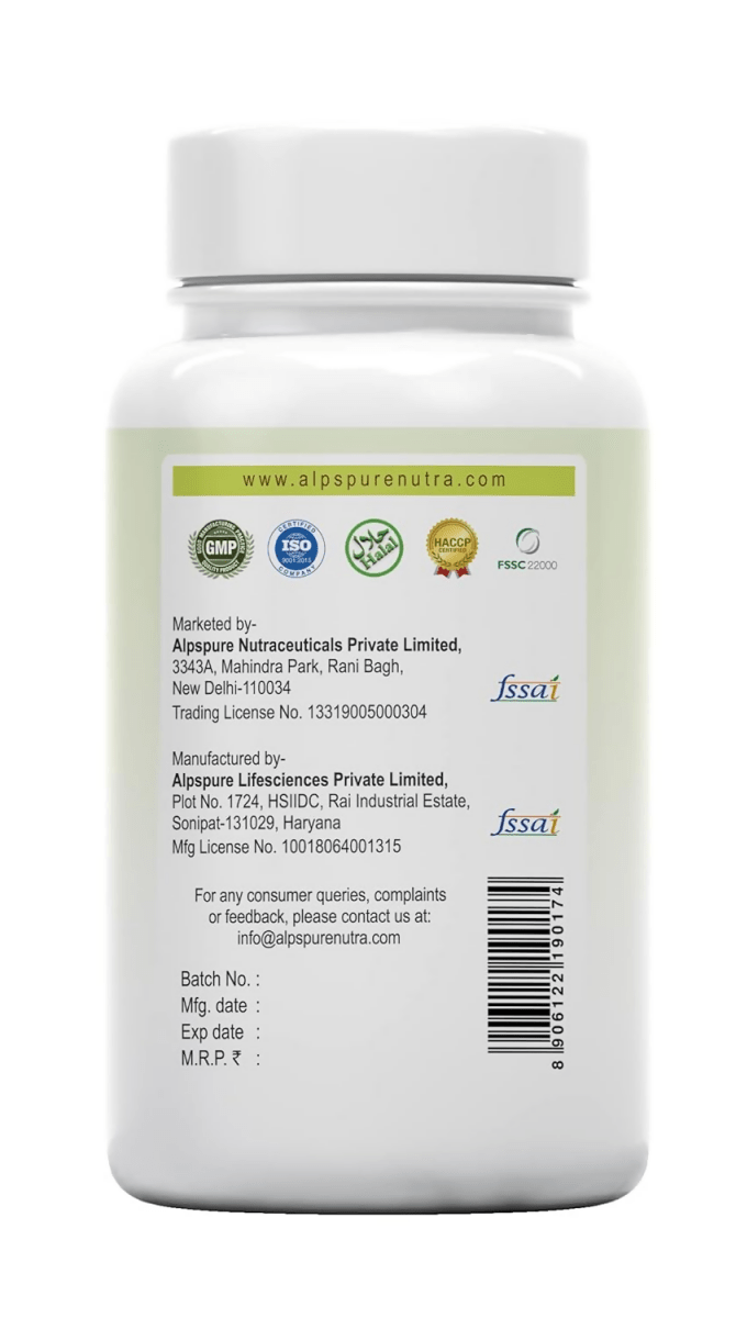 Alpspure Nutra Multivitamin Capsules - Distacart