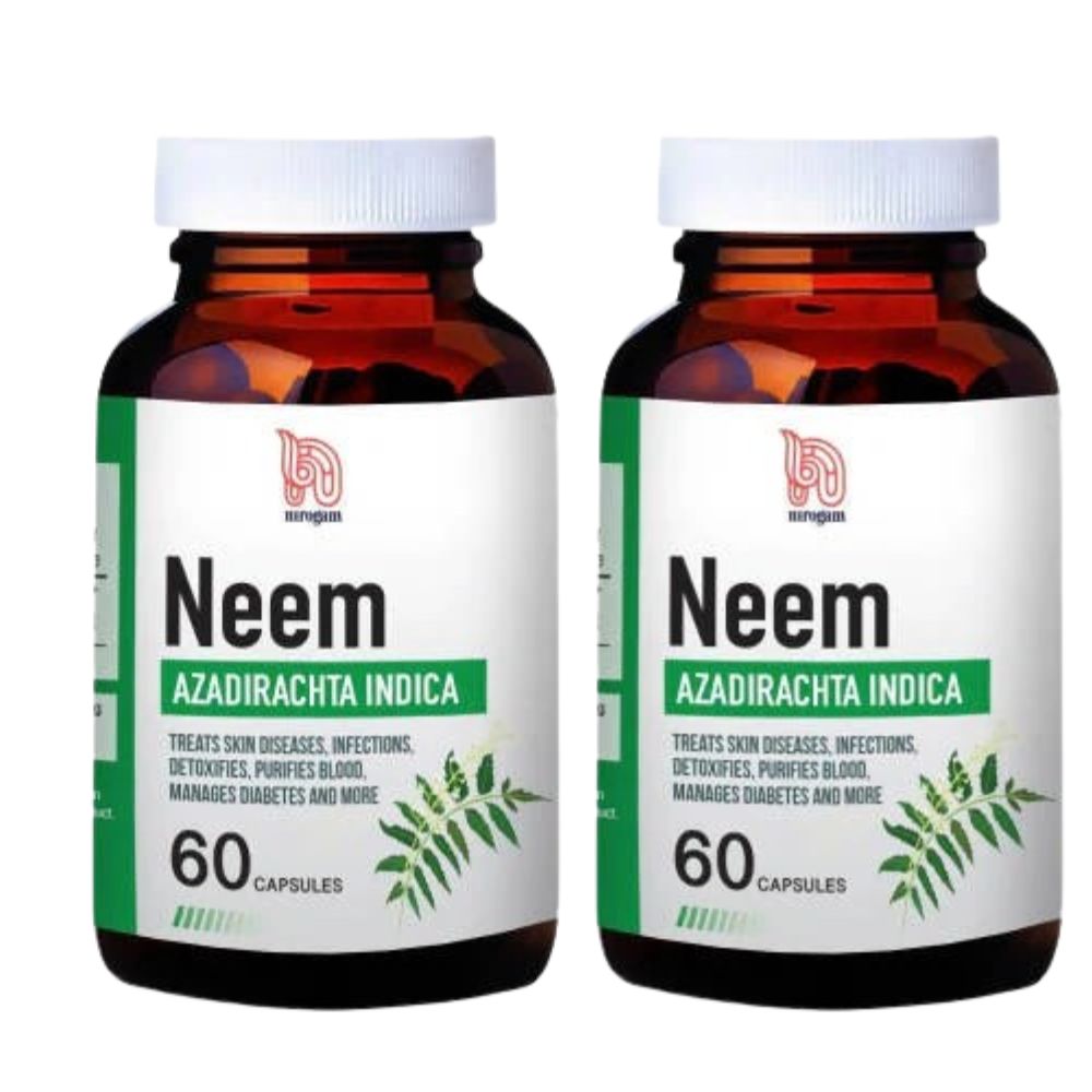 Nirogam Neem Azadirachta Indica Capsules - Distacart