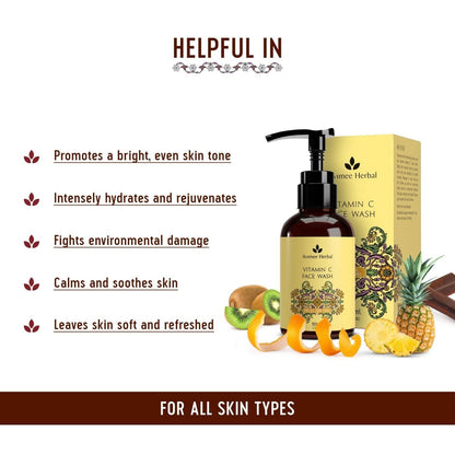 Avimee Herbal Vitamin C Face Wash - Distacart