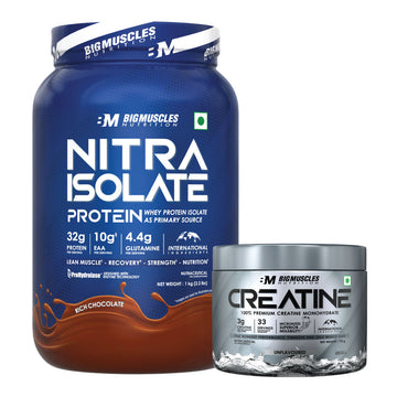 Big Muscles Nutrition Nitra Isolate & Creatine Combo - Dista