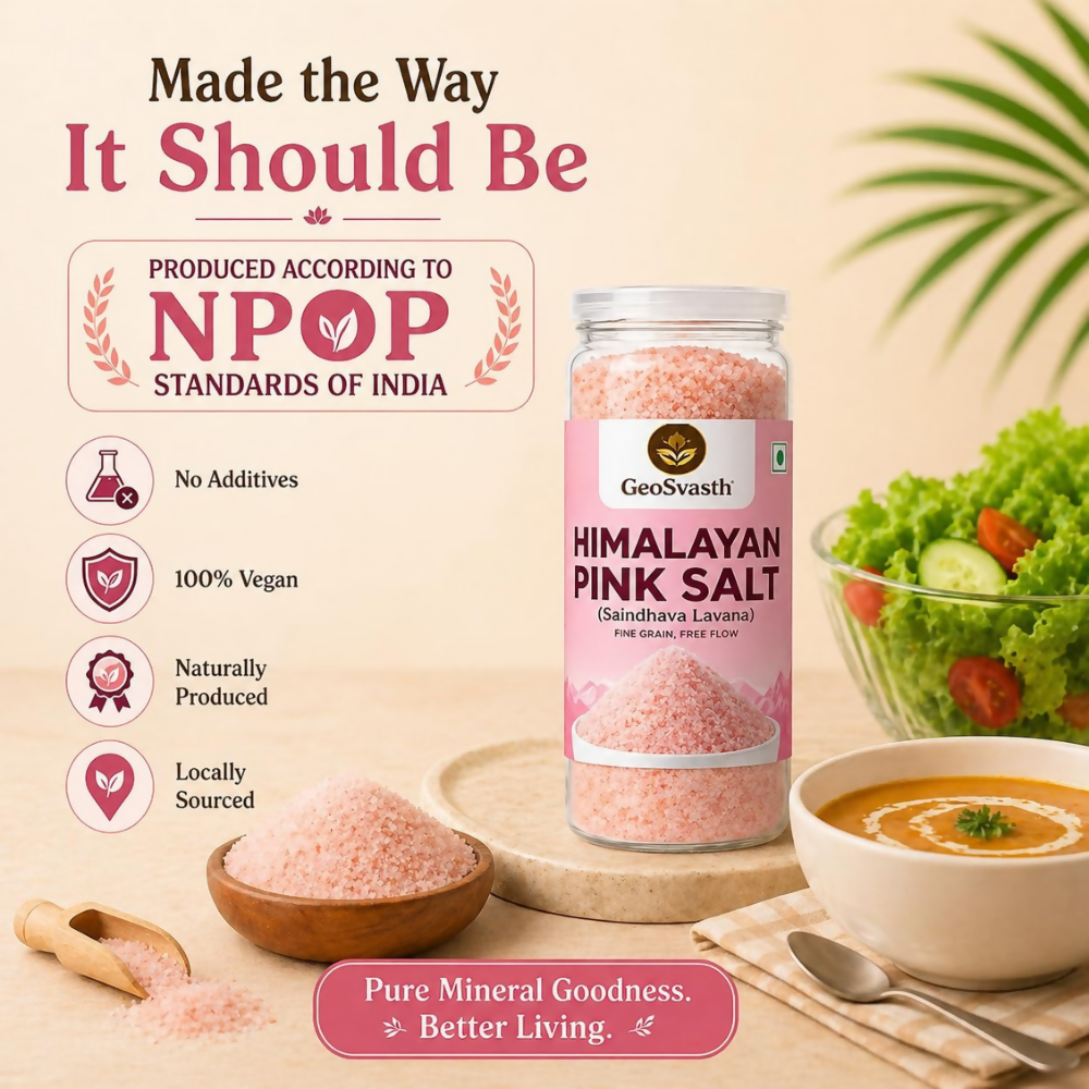 GeoSvasth Himalayan Pink Salt - Dista