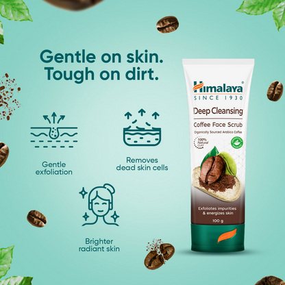 Himalaya Herbals Deep Cleansing Coffee Face Scrub - Distacart