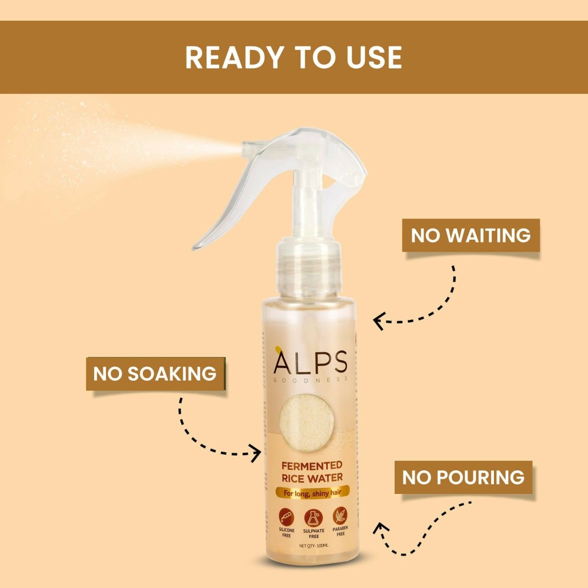 Alps Goodness Fermented Rice Water For Hair & Skin - Distacart
