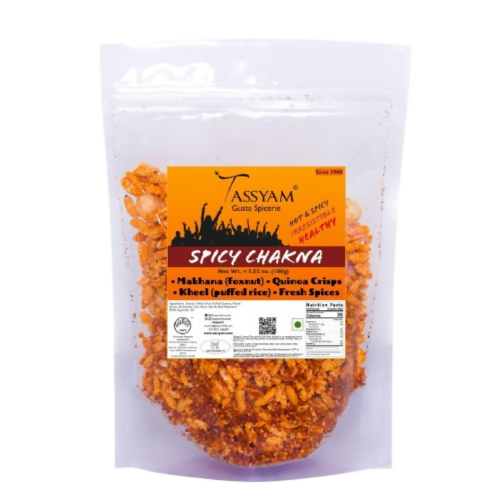 Tassyam Organics Healthy Spicy Chakna - Distacart