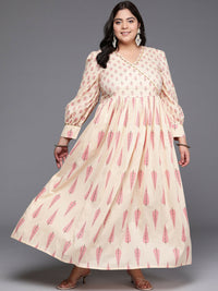Thumbnail for Ahalyaa Women's Traditional wear Ethnic Dress - Tan - Distacart