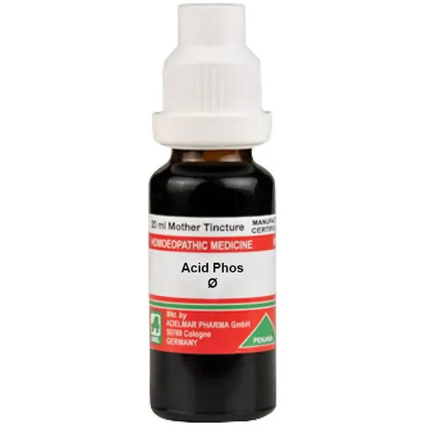Adel Homeopathy Acid Phos Mother Tincture Q - Distacart