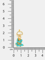 Thumbnail for Ruby Raang Pearl Stone Drops Earrings