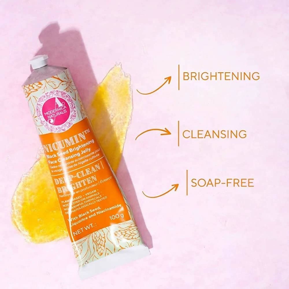 A. Modernica Naturalis Nicumin Black Seed Brightening Face Cleansing Jelly - Distacart