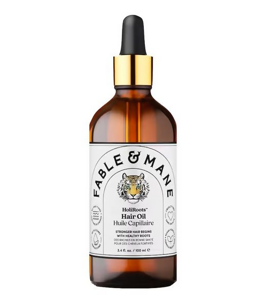Fable & Mane HoliRoots Oil To Strengthen Roots and Thicken Hair - Distacart